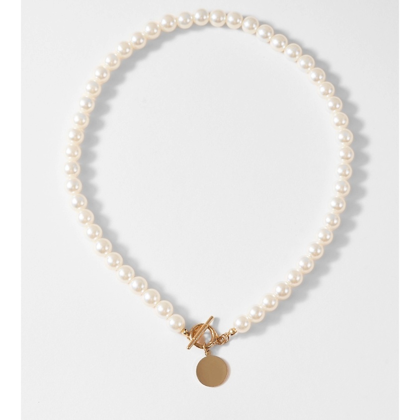 Изображение товара TRENDPLACE Бусы жемчуг с подвеской, 1 шт.