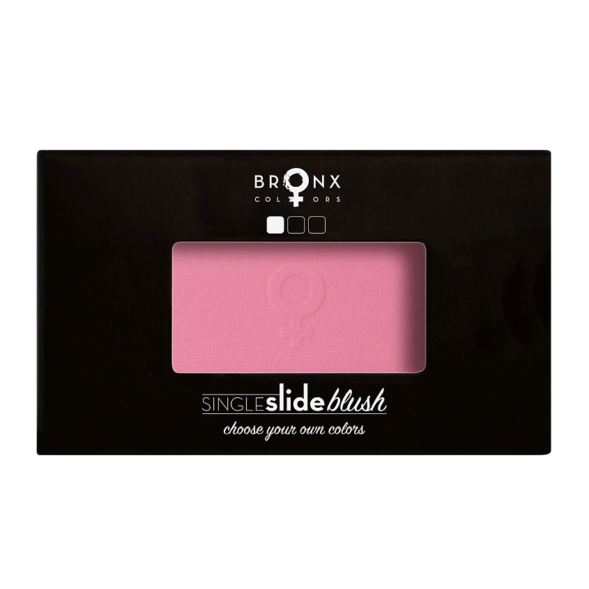 Изображение товара Румяна для лица BRONX COLORS Single Slide Blush FLAMINGO 4 г яркий и стойкий