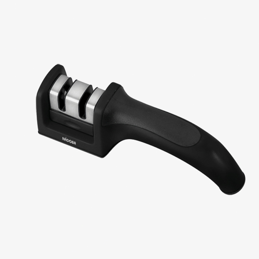 Изображение товара Ножеточка ручная BORGA 17 см с грубой и керамической заточкой