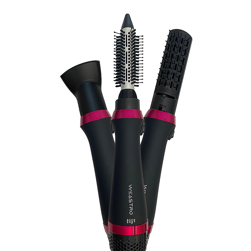 Изображение товара WEASTRO Фен щетка 3в1 для укладки волос, насадки 3 шт