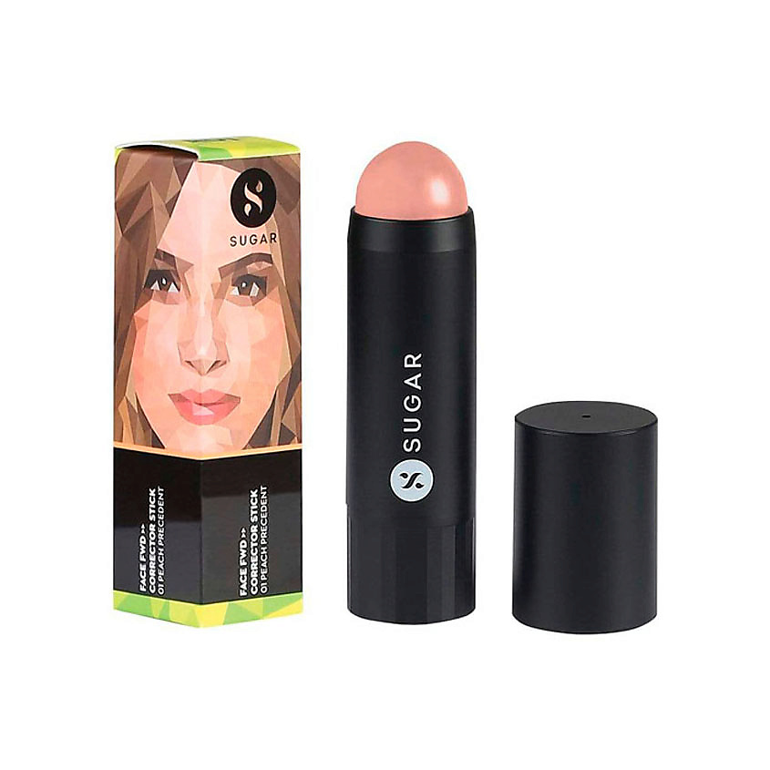 Изображение товара SUGAR Корректор-стик для лица FACE FWD, 01 Пич Прецедент 9 г