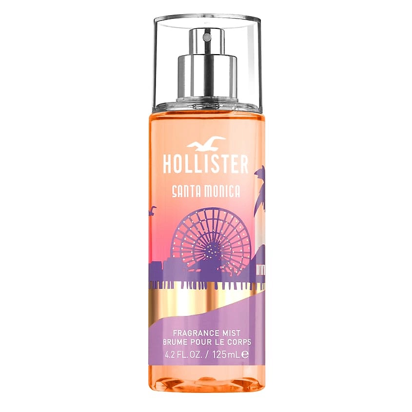 Изображение товара HOLLISTER Парфюмированный мист для тела Body Mist Santa Monica For Women, 125 мл