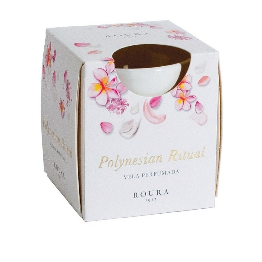 Изображение товара CERAS ROURA Свеча ароматизированная в керамическом стакане Полинезийский ритуал, 0.00044625 шт