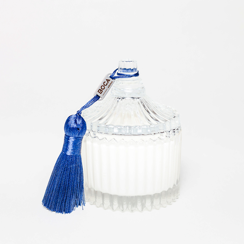 Изображение товара BOCA AROMA Свеча ароматическая SECRET GARDEN, розмарин, черная смородина, дерево, 80 г