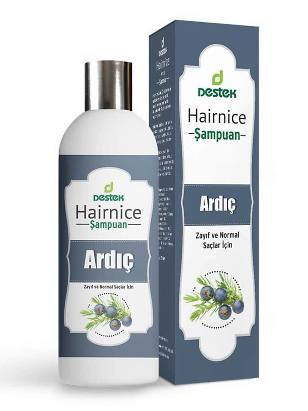 Изображение товара DESTEK Шампунь можжевеловый прфилактика перхоти и выпадения, 330 мл