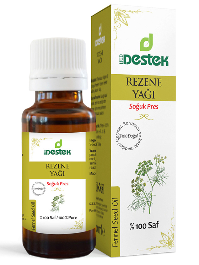 Изображение товара DESTEK Косметическое масло фенхеля для лица, тела, для волос, 20
