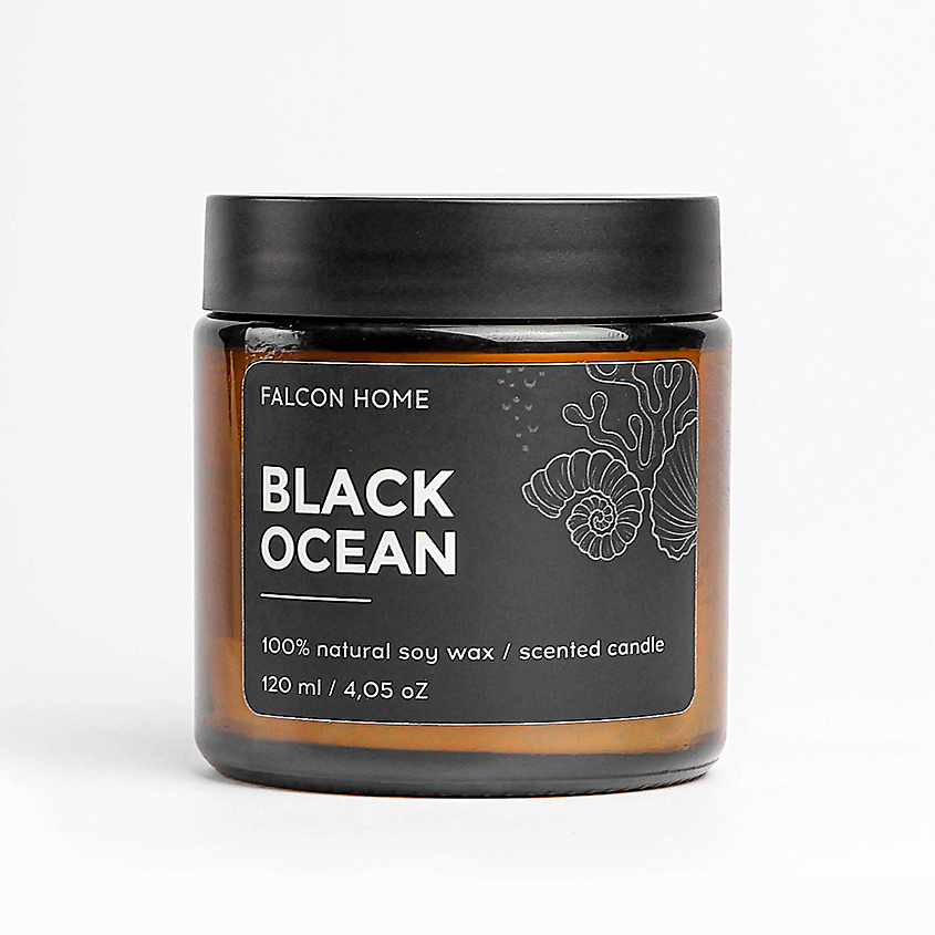 Изображение товара FALCON HOME Ароматическая свеча "Black Ocean", 1шт