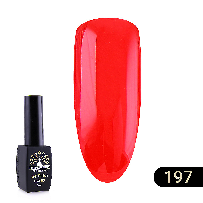 Изображение товара Гель-лак BLACK ELITE 001 красный 8 мл для ногтей профессиональное покрытие