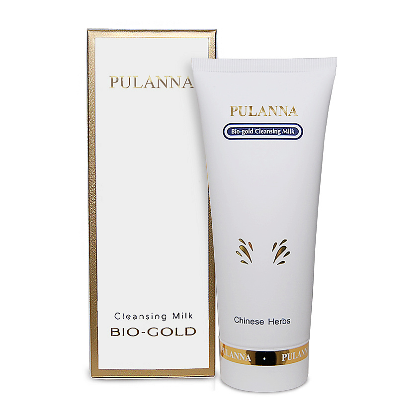 Изображение товара PULANNA Молочко для умывания и снятия макияжа увлажняющее с золотом и алоэ, 90 мл