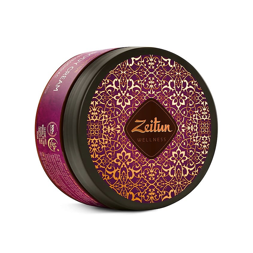 Изображение товара ZEITUN Крем для тела чувственный с жасмином и натуральным афродизиаками "Ритуал соблазна" Ritual of Seduction, 200 мл