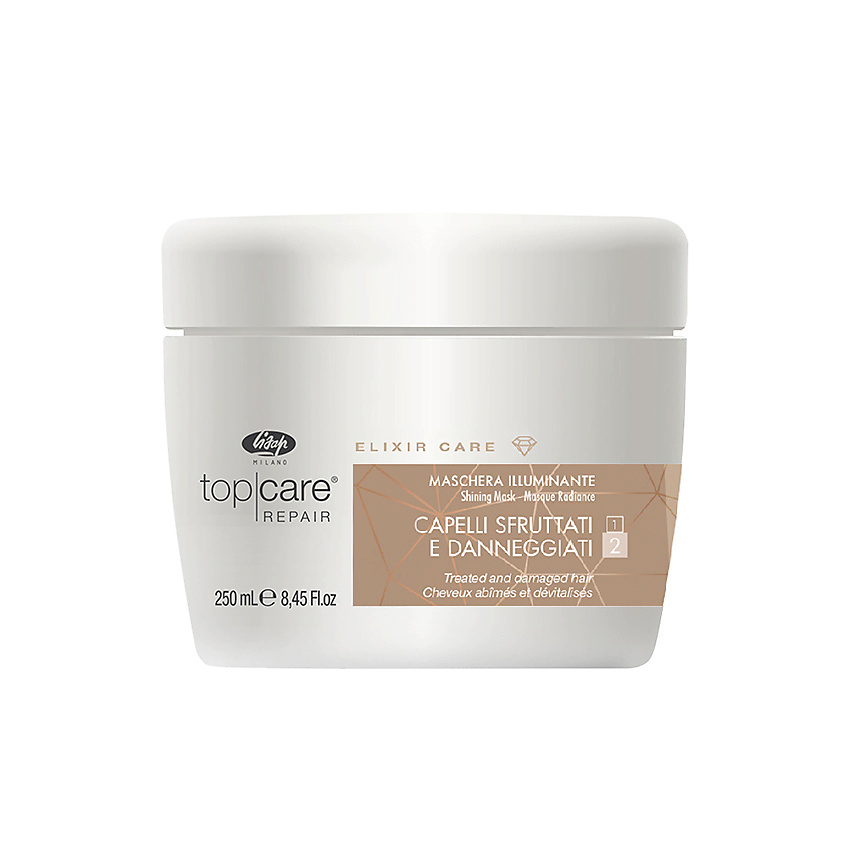 Изображение товара LISAP Маска-эликсир для восстановления и придания сияющего блеска, 250 мл