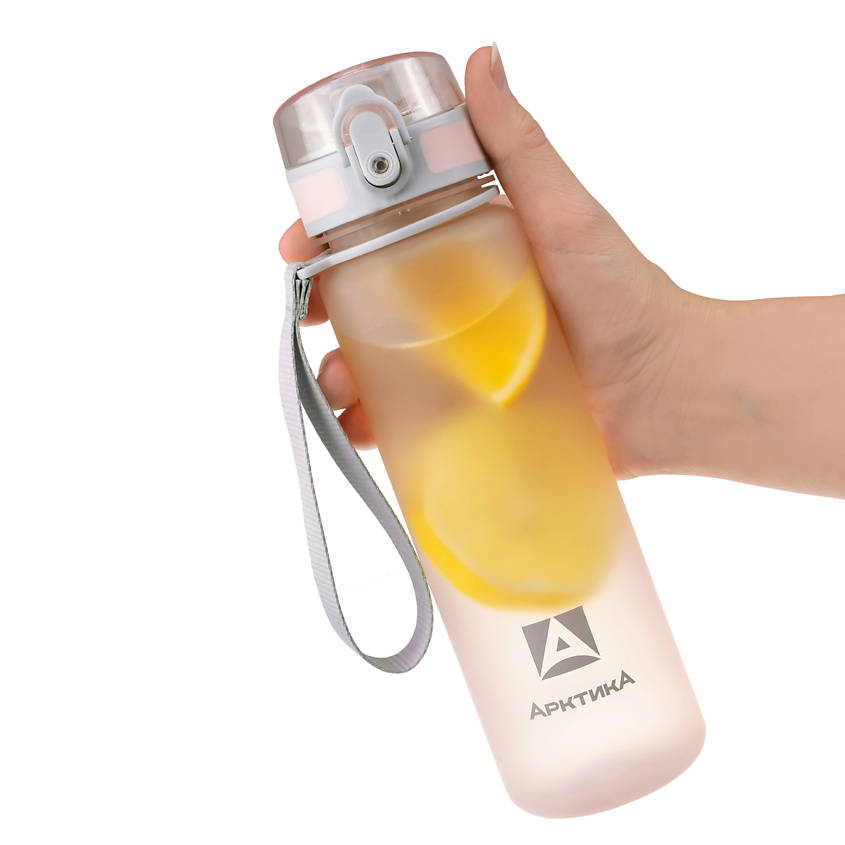 Изображение товара АРКТИКА Бутылка для воды 0.5 л, Розовый