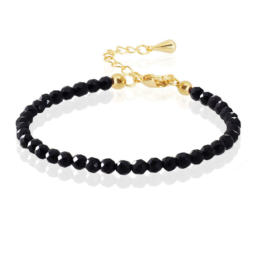 Изображение товара ALERIE-ACCESSORIES Браслет из натурального агата Miniature Black, цвет: Черный