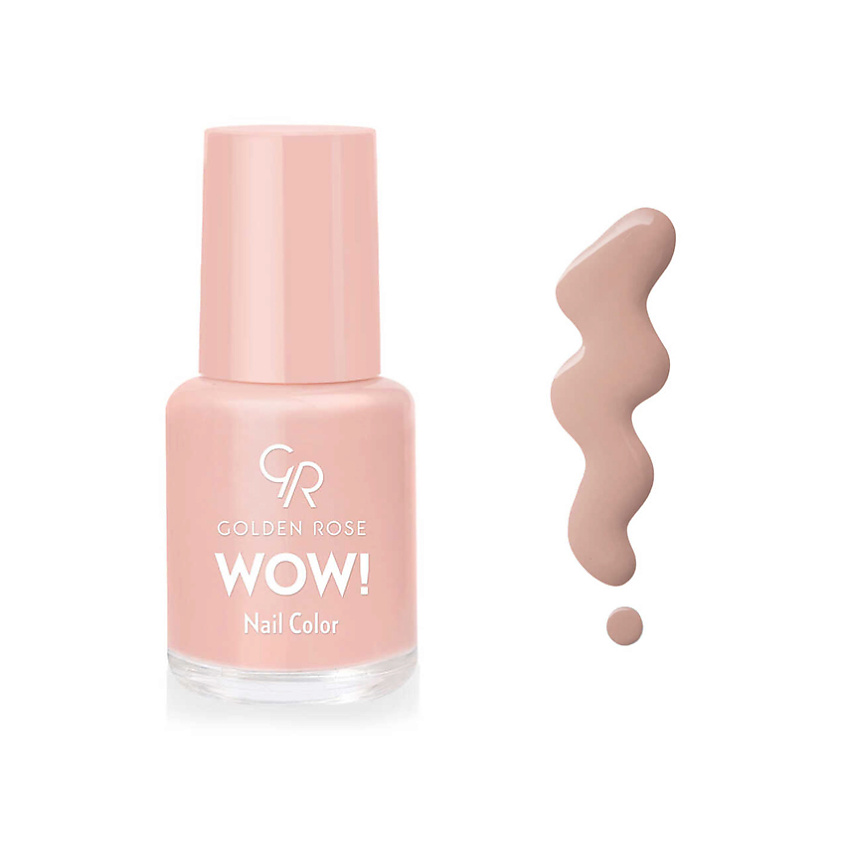 Изображение товара GOLDEN ROSE Лак для ногтей WOW! Nail Color Clear, №15