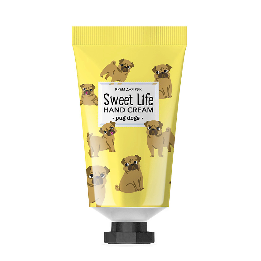 Изображение товара LOREN COSMETIC Крем для рук Pug Dogs Sweet Life, 60 мл