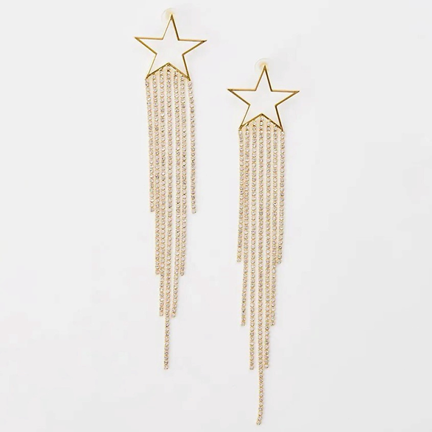 Изображение товара RUXARA Серьги шандельеры 230, цвет: золотой