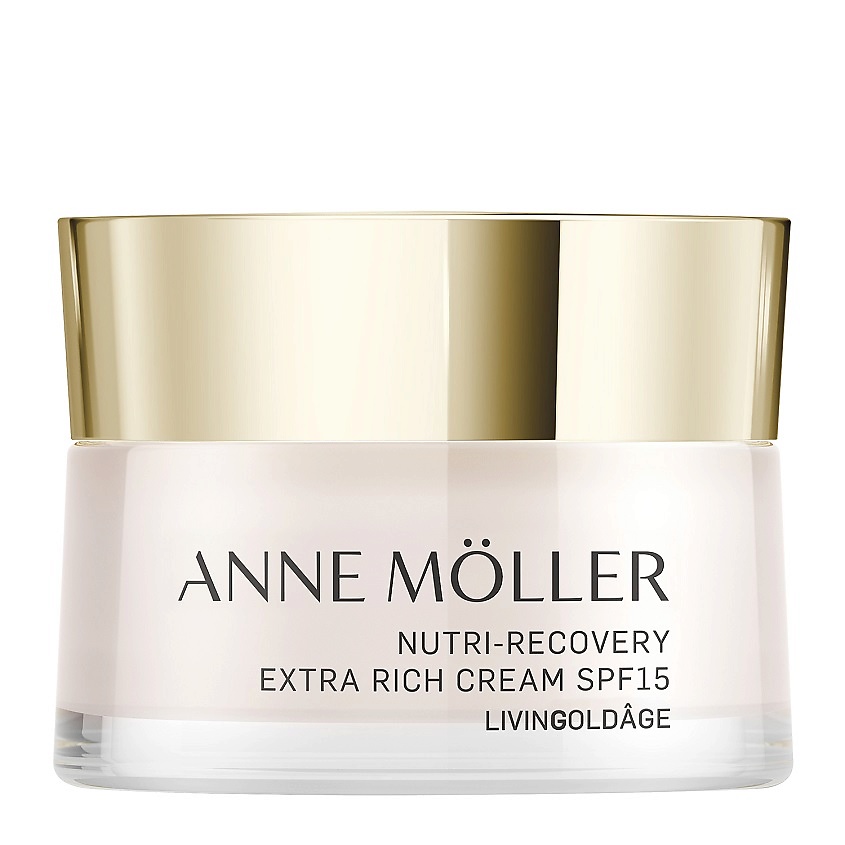 Изображение товара ANNE MOLLER Крем для лица супер-питательный Livingoldage Nutri-Recovery Extra-Rich Cream SPF15, 50 мл