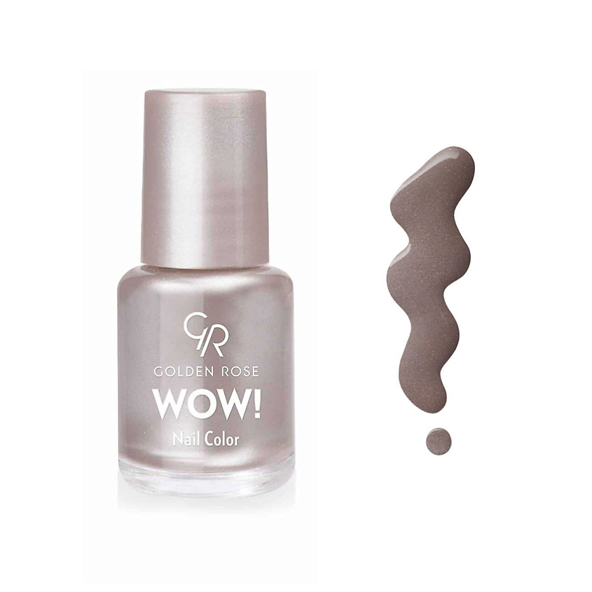Изображение товара GOLDEN ROSE Лак для ногтей WOW! Nail Color Clear, №43