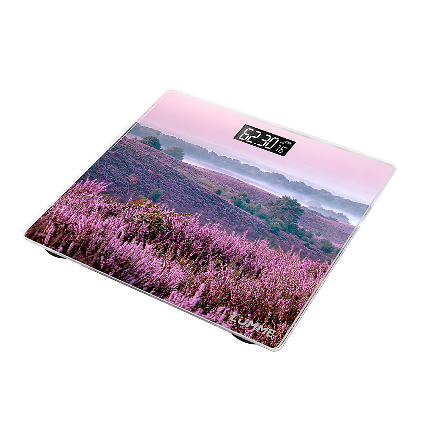 Изображение товара LUMME Весы напольные электронные LU-1328, Розовый