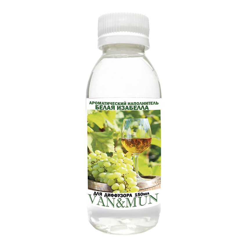 Изображение товара VAN&MUN Ароматический наполнитель для диффузора Белая Изабелла, 150 мл