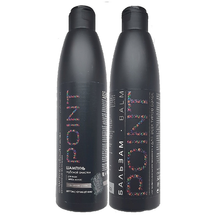 Изображение товара POINT Набор Шампунь Глубокой очистки + Бальзам для всех типов волос, 1 шт.