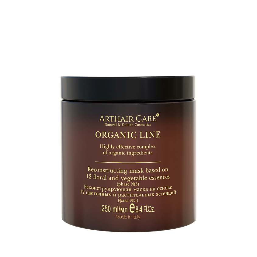 Изображение товара ARTHAIR CARE Реконструирующая маска на основе 12 цветочных и растительных эссенций, 250 мл