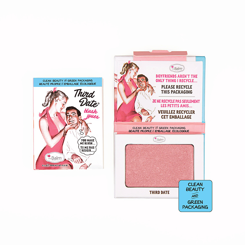 Изображение товара THEBALM Румяна THIRD DATE, 6,5 г