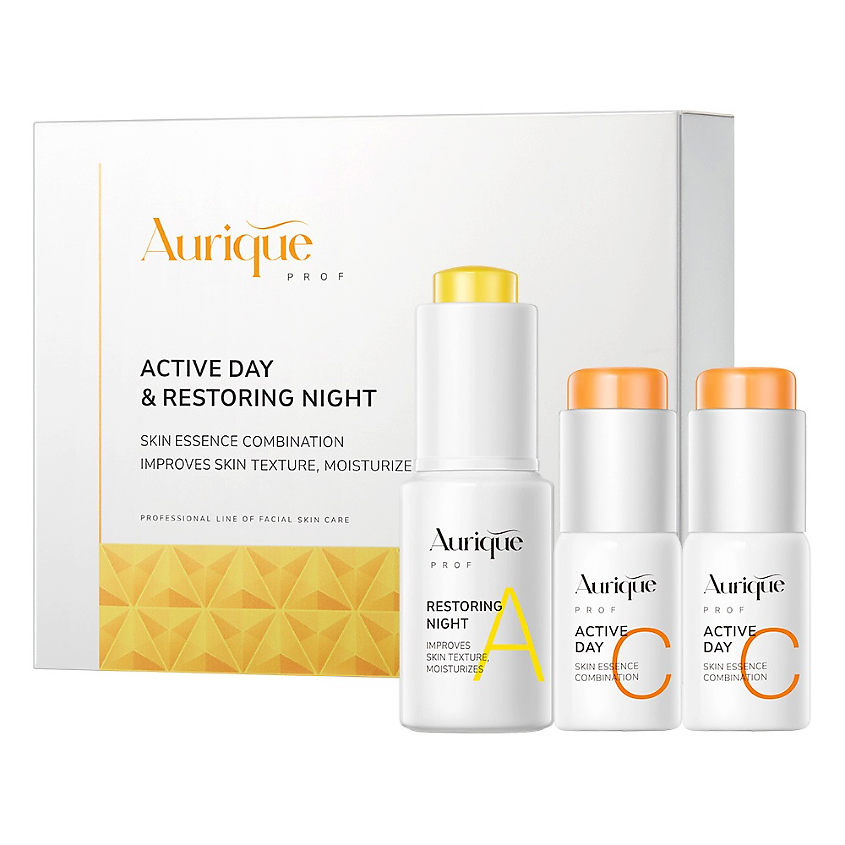 Изображение товара AURIQUE Набор дневных и ночных сывороток с витаминами А, С и Е, 1 шт.