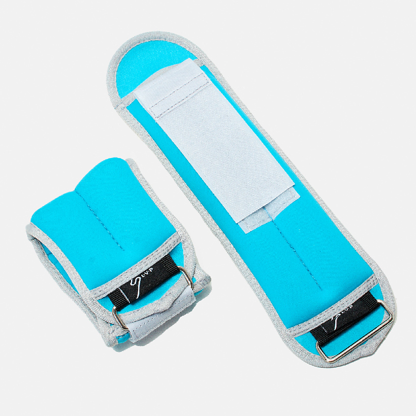 Изображение товара L-V-P Набор утяжелителей для рук и ног M, цвет: Голубой, 2 шт