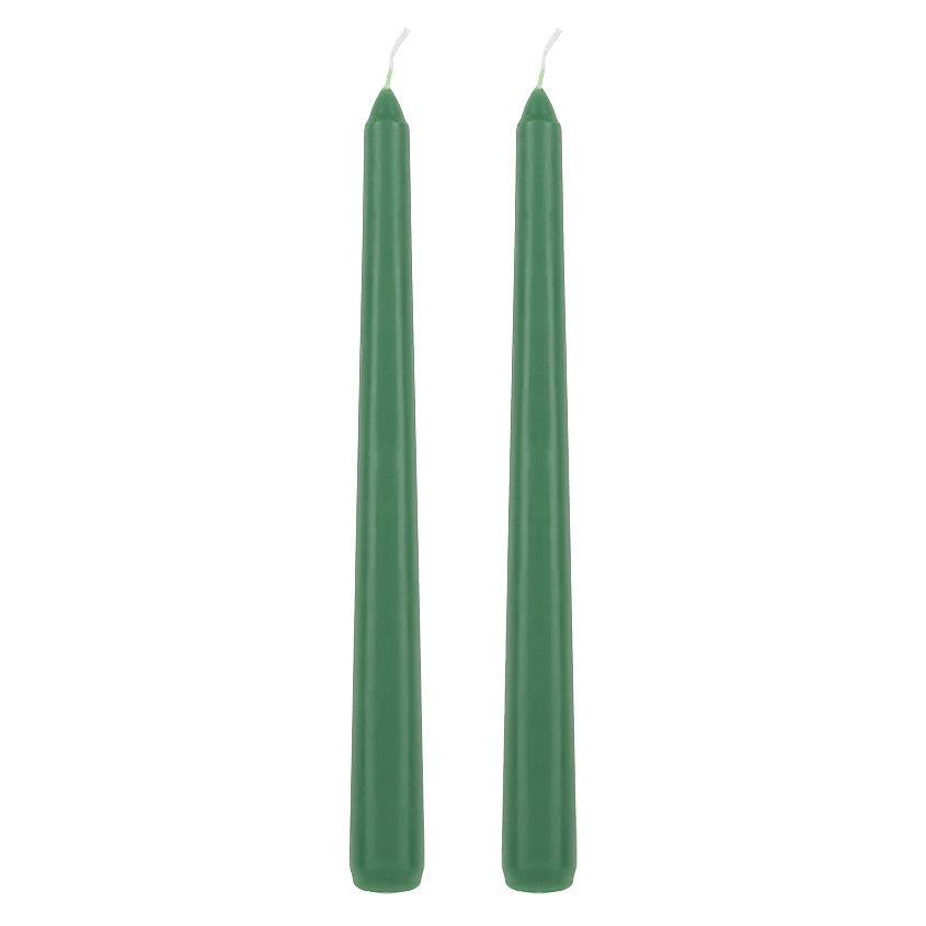 Изображение товара Конусные зеленые свечи LETOILE HOME набор 1 шт качественный декор для интерьера