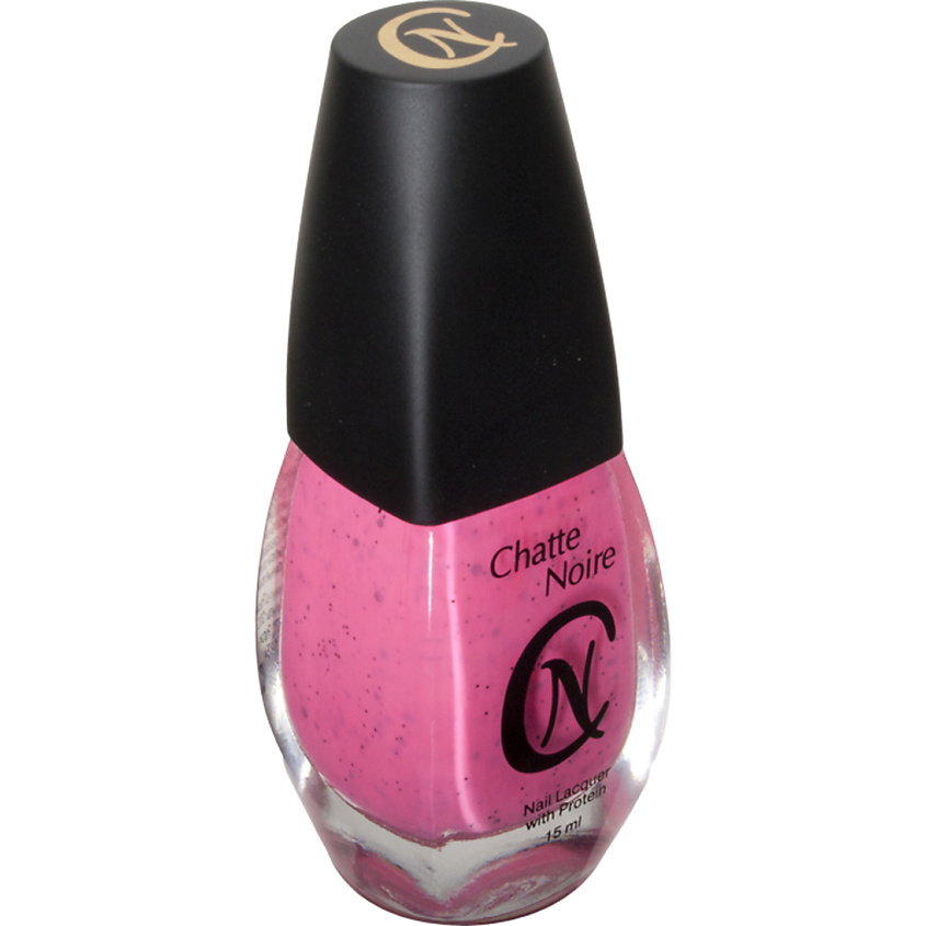 Изображение товара Лак для ногтей CHATTE NOIRE 827 Перепелиное яйцо неоновый светло-розово-сиреневый 15 мл
