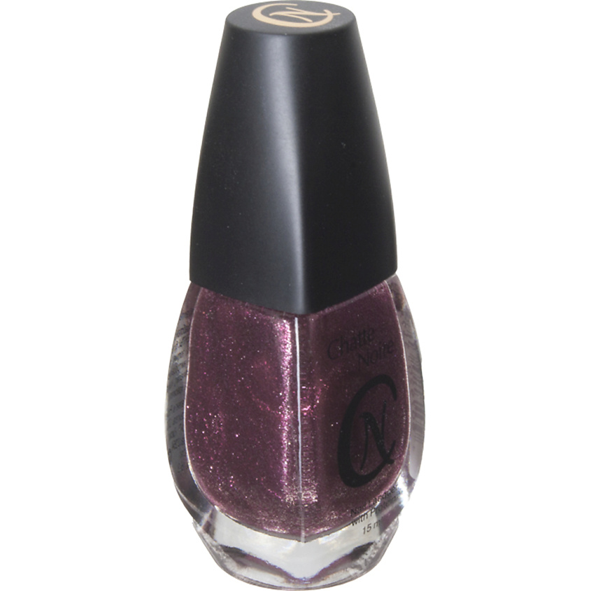 Изображение товара CHATTE NOIRE Лак для ногтей Искрящийся перламутр, тон 756 бордовый с искрами, 15 мл