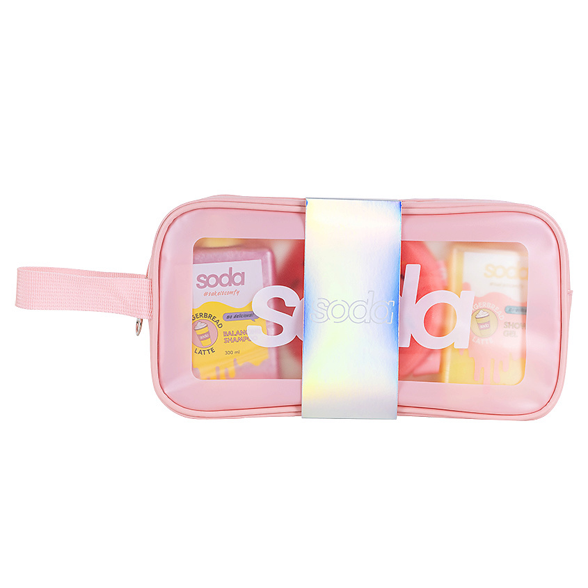Изображение товара SODA Набор Bubbly Dreams Gingerbread Latte #takeitcomfy, 2 х 300 мл + 1 шт