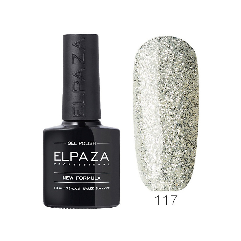 Изображение товара Elpaza PROFESSIONAL Гель-лак для ногтей 117 высокая качество и стойкость