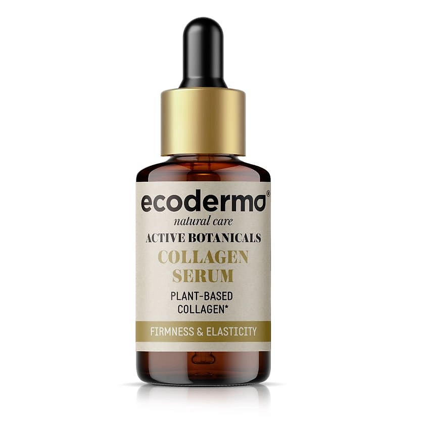Изображение товара ECODERMA Сыворотка для лица с коллагеном укрепляющая Active Botanicals Collagen Serum, 30 мл