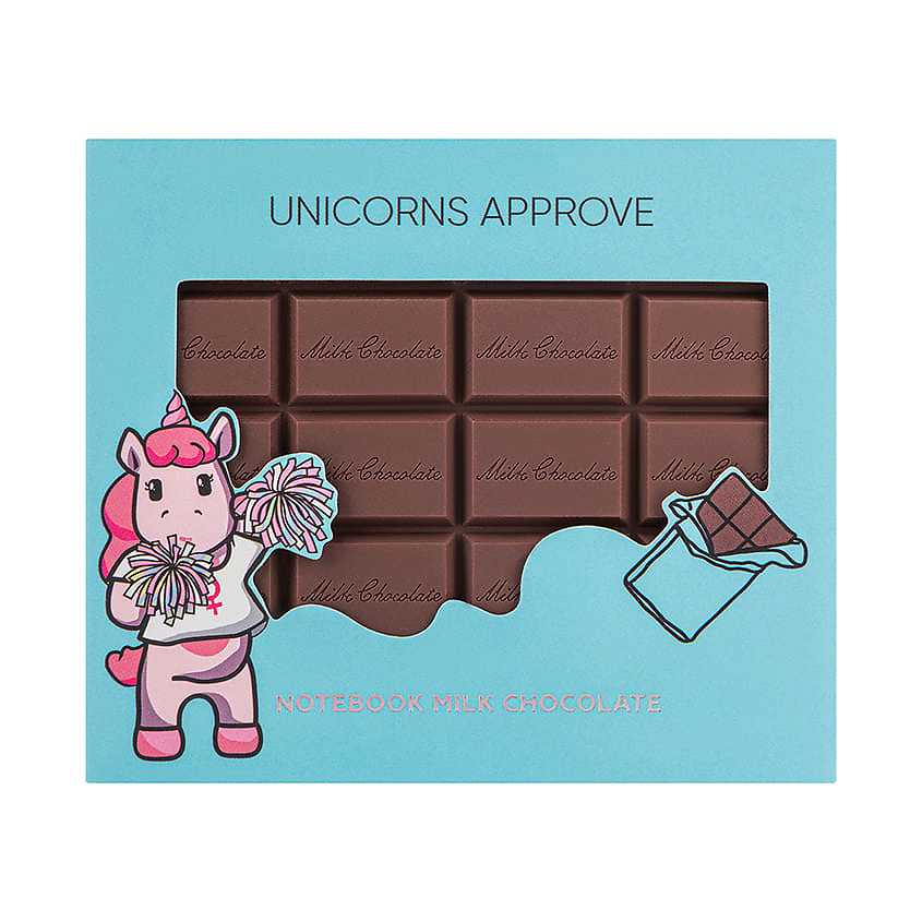 Изображение товара UNICORNS APPROVE Блокнот MILK CHOCOLATE, 80 листов