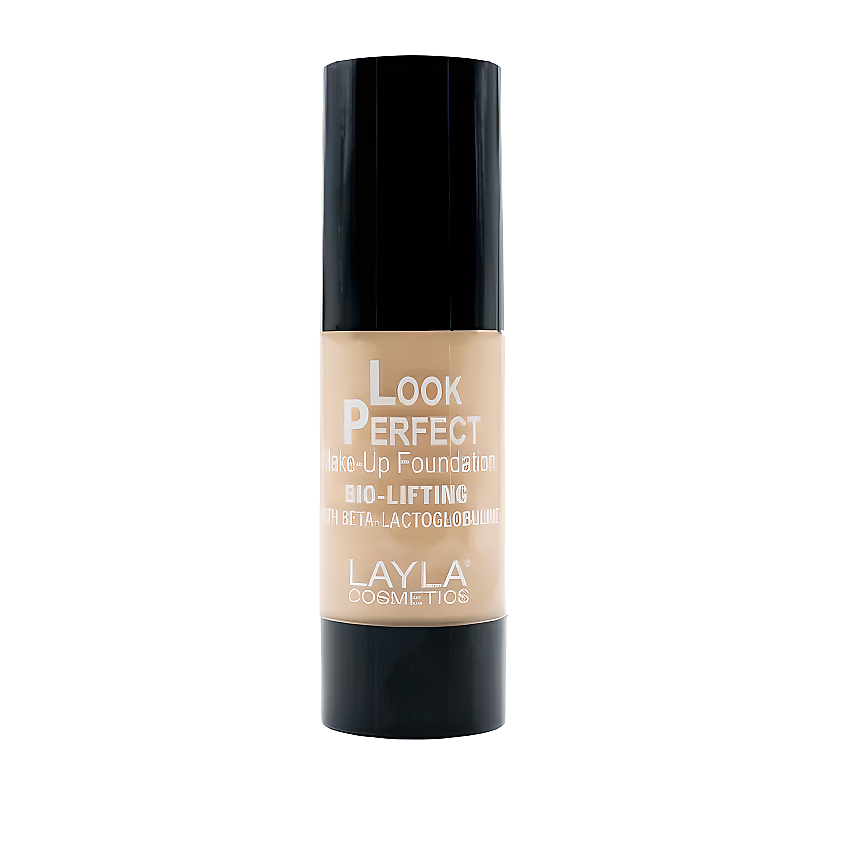 Изображение товара LAYLA Тональная основа Безупречная кожа Look Perfect Foundation, N.3, 30 мл