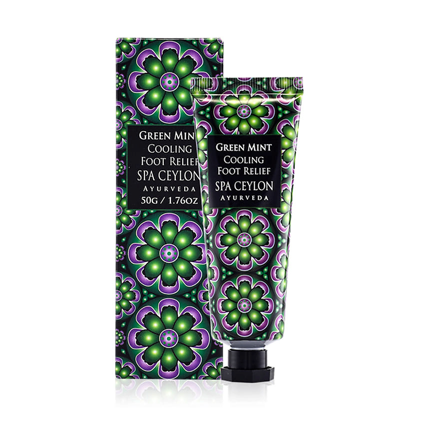 Изображение товара SPA CEYLON Охлаждающий бальзам для ног "ЗЕЛЕНАЯ МЯТА", 50 мл