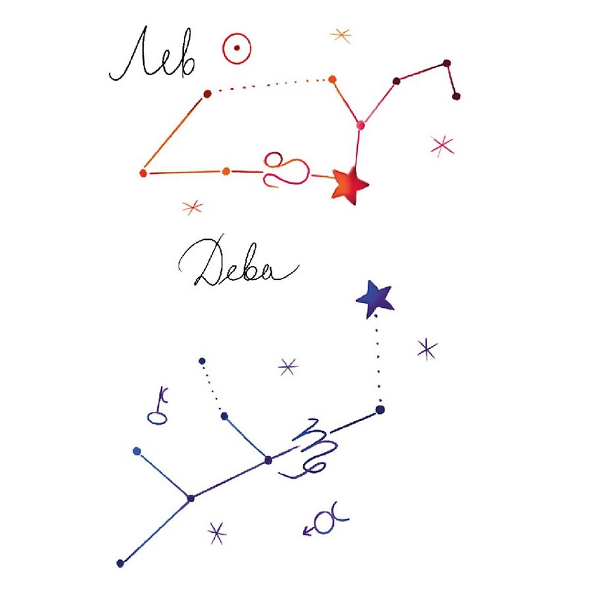 Изображение товара ПОЛИСФЕРА Временная переводная татуировка Tattoo PS&KG-087, 1 шт.