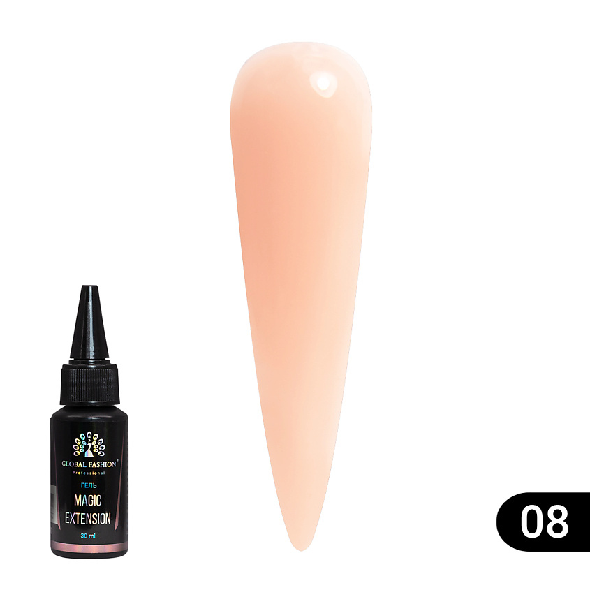 Изображение товара GLOBAL FASHION Гель Magic-Extension, №08