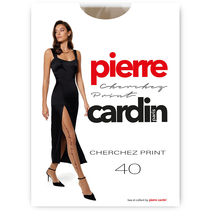 Изображение товара Женские колготки PIERRE CARDIN CHERCHEZ print 40 VISONE