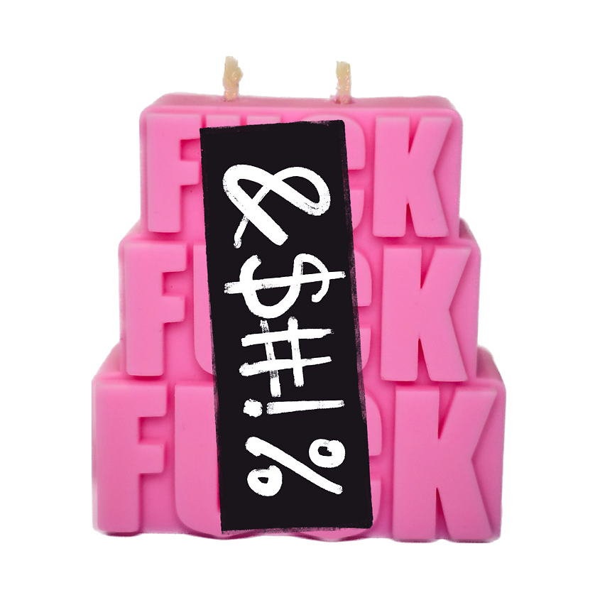 Изображение товара DEMETRA CANDLES Свеча ароматическая с ароматом бергамота Triple f Mini, розовый