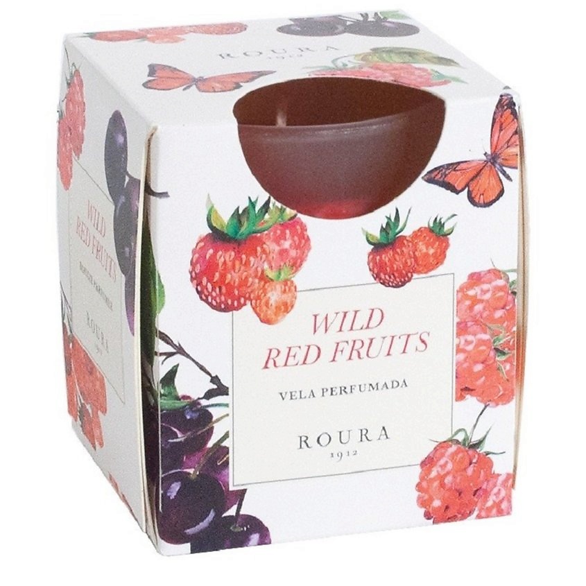 Изображение товара CERAS ROURA Свеча ароматизированная в стакане Ягоды фрукты, 0.00044625 шт