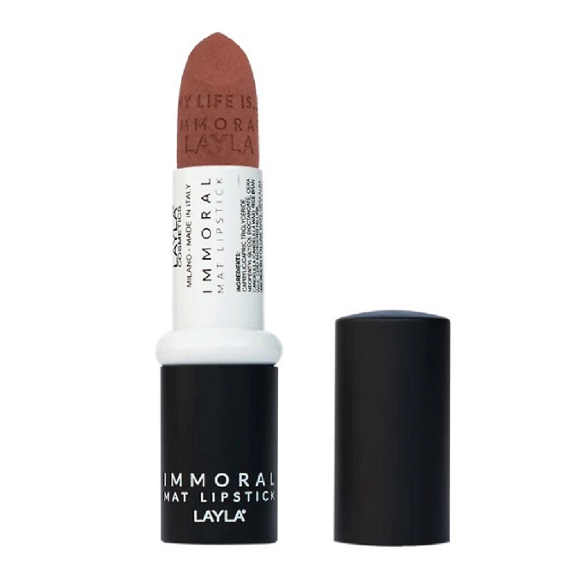 Изображение товара Помада для губ LAYLA Immoral Mat Lipstick N 4 матовая стойкая 4 г
