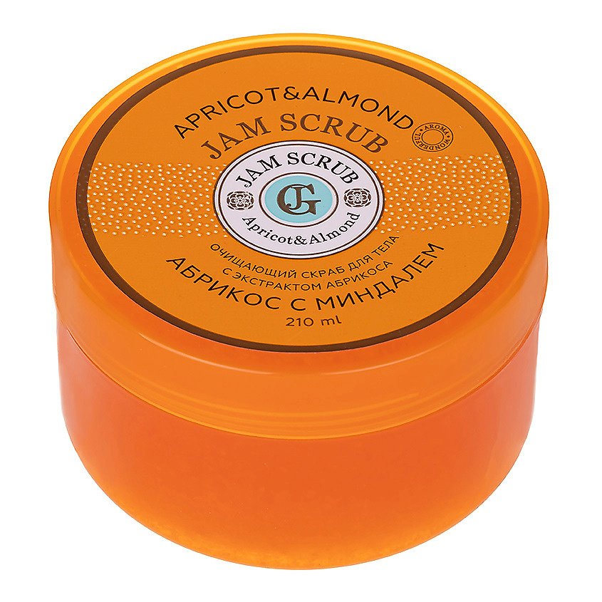 Изображение товара LOREN COSMETIC Джем-скраб для тела Абрикос с миндалем Jam Scub, 210 мл