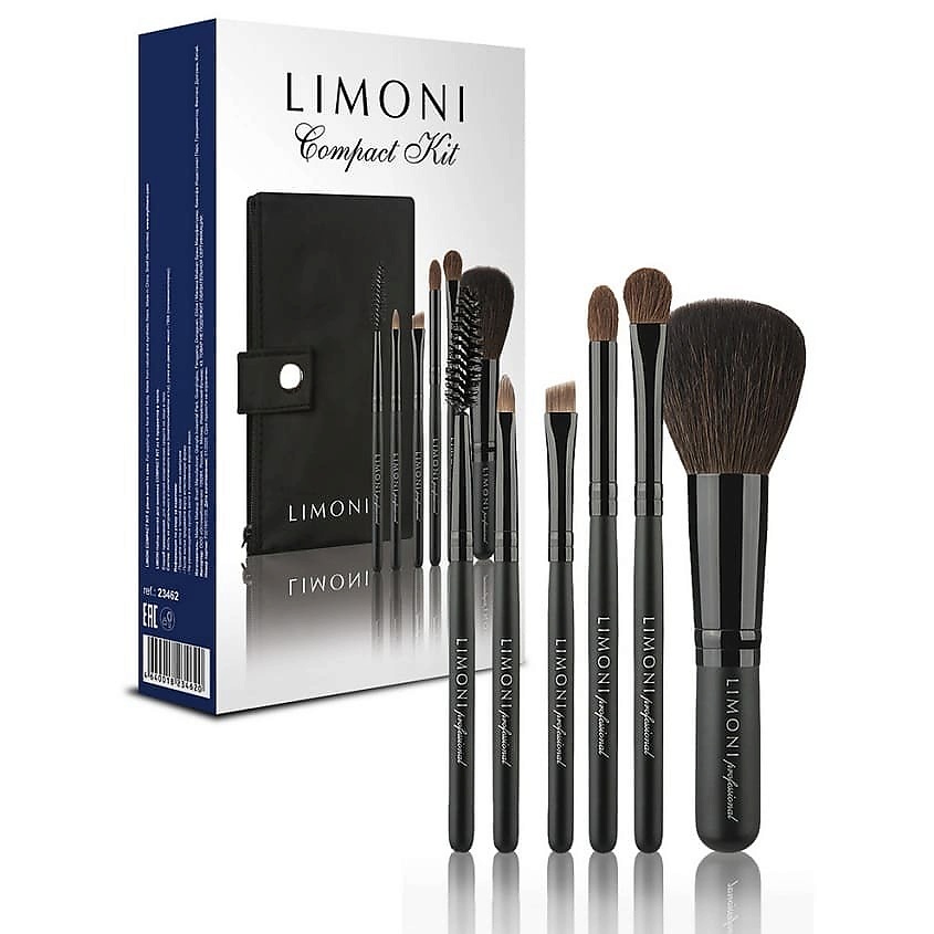 Изображение товара LIMONI Набор кистей с чехлом Compact Professional, 1 шт