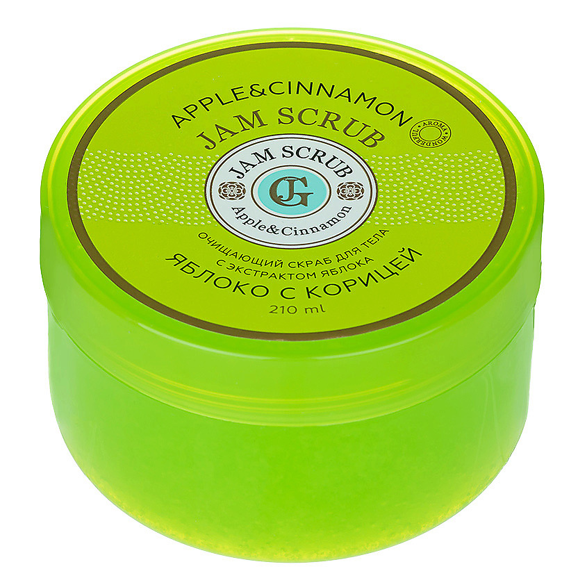 Изображение товара LOREN COSMETIC Джем-скраб для душа Яблоко с корицей Jam Scub, 210 мл