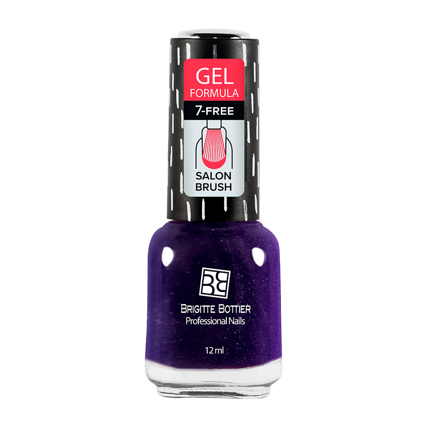 Изображение товара Лак для ногтей BRIGITTE BOTTIER GEL FORMULA тон 01 прозрачный 037