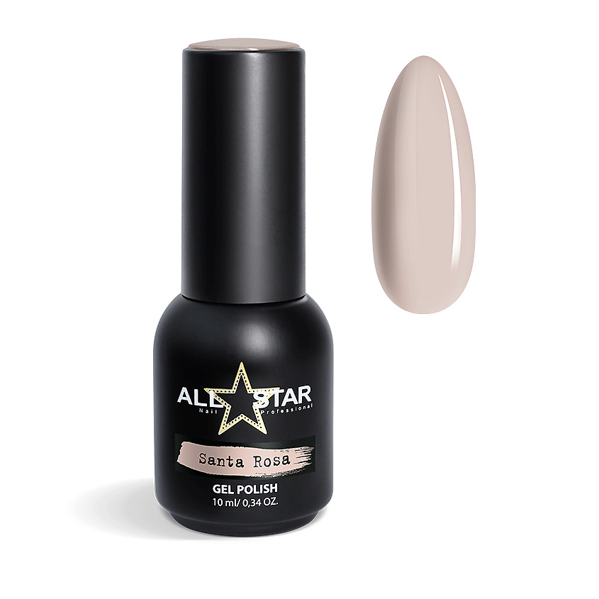 Изображение товара ALL STAR PROFESSIONAL Гель-лак для ногтей McAllen 039, Бежево-розовый