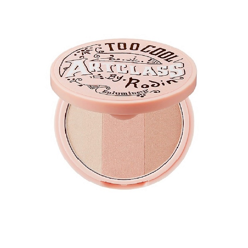 Изображение товара TOO COOL FOR SCHOOL Палетка-хайлайтер Artclass By Rodin Highlighter Luminous, № 2 Люминоуз, 10,5 г